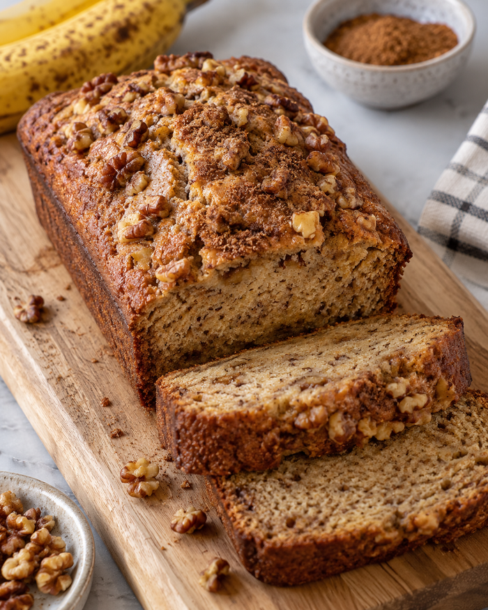 High-protein banana bread
