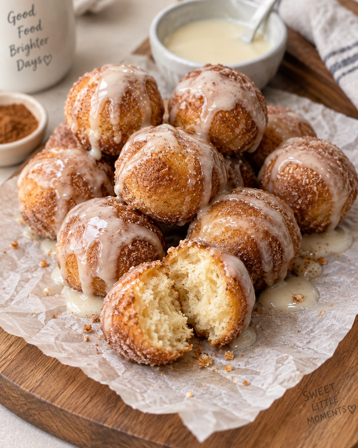 Air Fryer Cinnamon Roll Bites